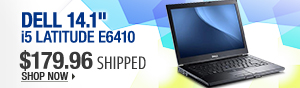 Newegg Flash – Dell 14.1" i5 Latitude E6410