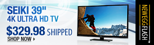 Newegg Flash – Seiki 39" 4K Ultra HD TV