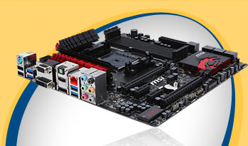 15% OFF SELECT MSI MOTHERBOARDS*
