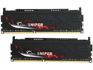 G.SKILL Sniper Series 8GB (2 x 4GB) 240-Pin DDR3 SDRAM DDR3 1866 (PC3 14900) Desktop Memory