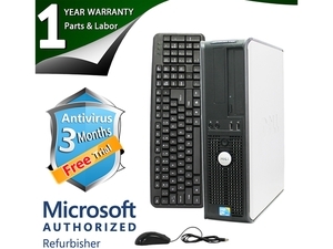 Refurbished: DELL 780 Core 2 Duo E8400 (3.00GHz) Desktop Computer 8GB Memory, 1TB HDD