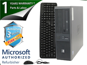 Refurbished: HP RP5700 Core 2 Duo E6300 (1.86GHz) Desktop Computer, 2GB Memory, 80GB HDD