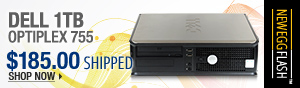 Newegg Flash - DELL 1TB Optiplex 755