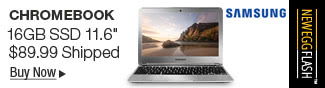 Newegg Flash â€“ Samsung Google Chrome 