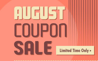 AUGUST COUPON SALE