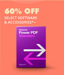 60% OFF SELECT SOFTWARE & ACCESSORIES*