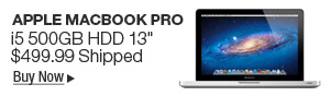 Newegg Flash - Apple MacBook Pro i5 500GB HDD 13"