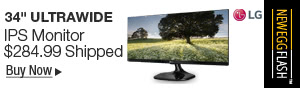 Newegg Flash - LG 34" UltraWide IPS Monitor