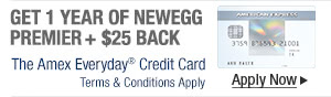 Get 1 Year of Newegg Premier +25 Back