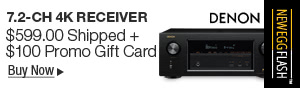 Newegg Flash – Denon 7.2-CH 4K Receiver
