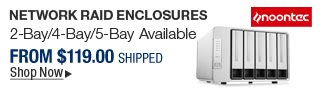 Newegg Flash – Network Raid Enclosures