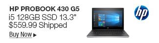 Newegg Flash - HP ProBook 430 G5 i5 128GB SSD 13.3"