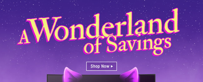 A Wonderland of Savings