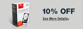 10% OFF SELECT INTERNAL HARD DRIVES*