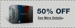 50% OFF SELECT VIDEO GAMES & ACCESSORIES*