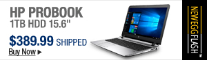 Newegg Flash - HP ProBook 1TB HDD 15.6"