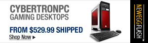 Newegg Flash - CybertronPC Gaming Desktops