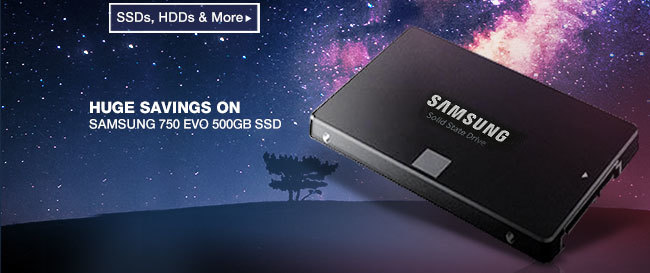 SSDs, HDDs & More >