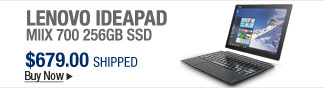 Newegg Flash  Lenovo IdeaPad Miix 700 256GB SSD