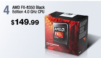 AMD FX-8350 Black Edition 4.0 GHz CPU