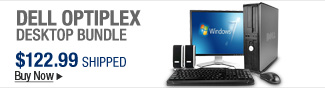 Newegg Flash  Dell Optiplex Desktop Bundle