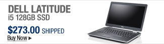 Newegg Flash  Dell Latitude i5 128GB SSD