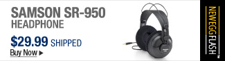 Newegg Flash  Samson SR-950 Headphone