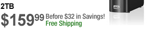 2TB
$159.99 Before $32 in Savings!
Free Shipping