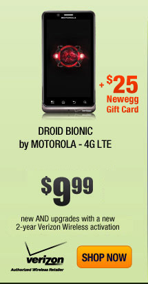 DROID BIONIC by MOTOROLA - 4G LTE