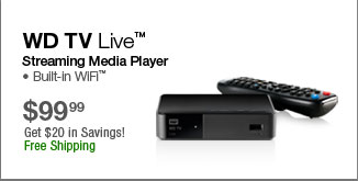 WD TV Live Streaming Media Player