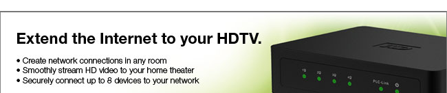 Extend the Internet to your HDTV