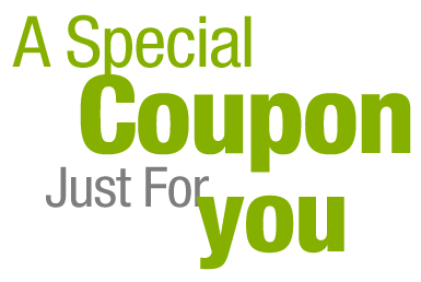 A special coupon for a long-time customer we really miss