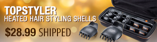 Newegg Flash - Topstyler Heated Hair Styling Shells.