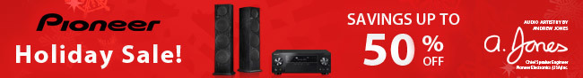 Pioneer Holiday Sale!