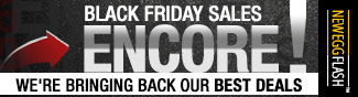 Newegg Flash - Black Friday Sales Encore!