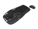 Refurbished: Logitech MK550 Black USB RF Wireless Ergonomic Wave Combo (K350 + M510)