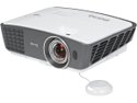 BenQ W770ST WXGA 1280x720 Short Throw Distance 2 HDMI Inputs 2500 ANSI Lumens 3D DLP Home Theater Projector