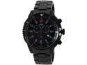 Swiss Precimax Men's Pulse Pro SP13104 Black Stainless-Steel Swiss Chronograph Watch