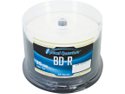 Optical Quantum 25GB 6X BD-R 50 Packs Spindle Blu-ray Media Logo Top