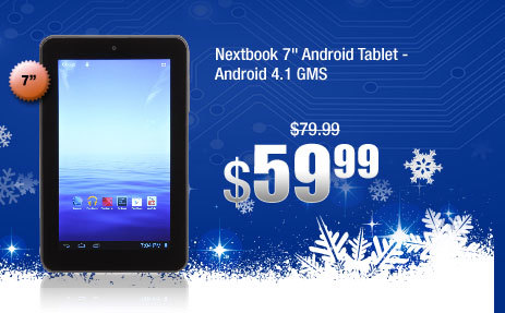 Nextbook 7" Android Tablet - Android 4.1 GMS