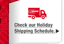 Check our Holiday Shipping Schedule.