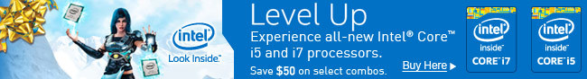 Intel - Level Up Experience all-new intel Core i5 and i7 processors. Save $50 on select combos.