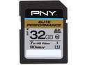 PNY Elite Performance 32GB Secure Digital High-Capacity (SDHC) Flash Card