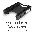 SSD and HDD Accessories Shop Now