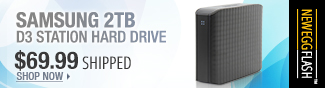 SAMSUNG - SAMSUNG 2TB D3 Station Hard Drive.