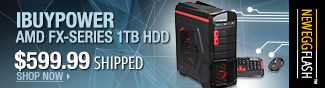 iBUYPOWER - iBUYPOWER PC AMD FX-Series 1TB HDD $599.99.