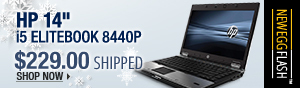 Newegg Flash - HP 14" i5 Elitebook 8440P