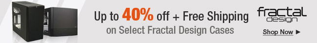 Fractal Design - Up to 40% off + Free Shipping on Select Fractal Design Cases