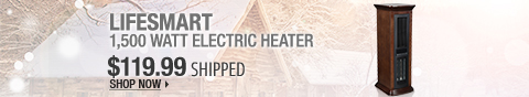 Newegg Flash - Lifesmart 1,500 Watt Electric Heater