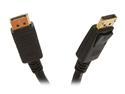 BYTECC DP-10K 10 ft. Black DisplayPort male to DisplayPort male Audio / Video Cable M-M